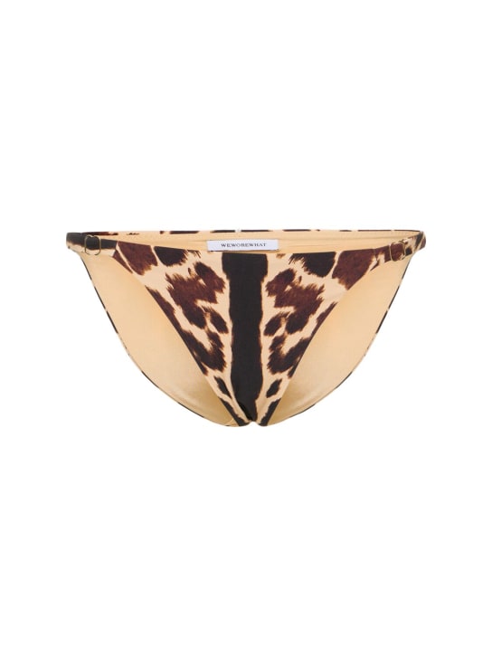 Weworewhat: Bas de bikini imprimé animalier