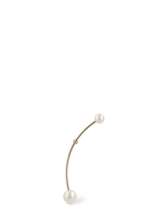 Sophie Bille Brahe: Mono boucle d'oreille en perles Stellari Grande