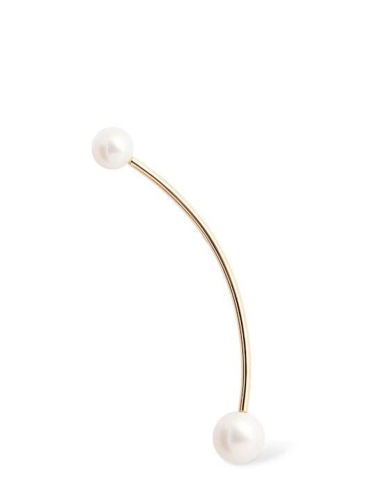 Sophie Bille Brahe - Mono-Ohrring mit Perle „Stellari Grande“