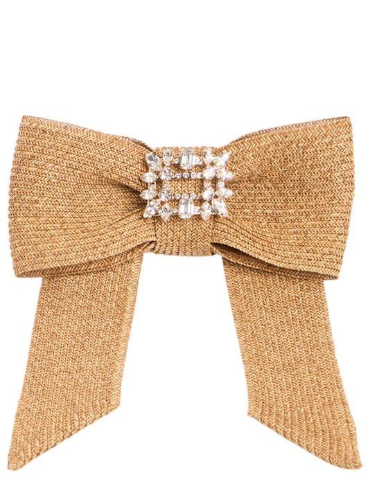 Roger Vivier - Barrette à cheveux nœud RV Broche