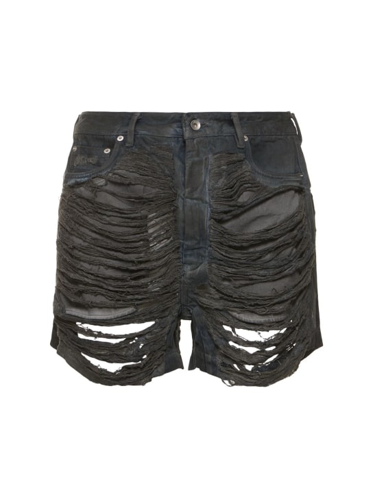 Rick Owens DRKSHDW - Short d'aspect usé Geth