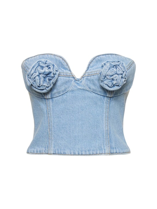 Magda Butrym - Bustier with floral details