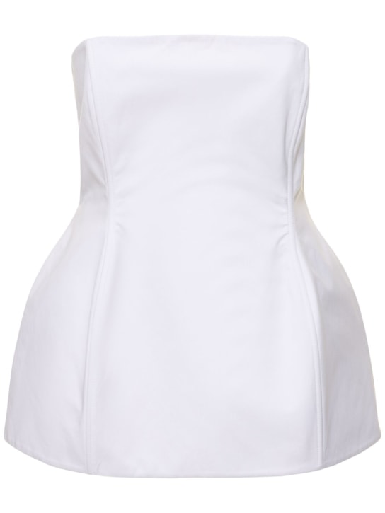 Magda Butrym: Top bustier in cotone