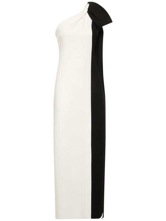Roland Mouret - Robe longue asymétrique en cady stretch