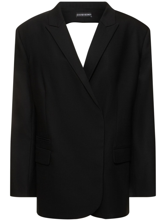 David Koma - Giacca sartoriale in lana
