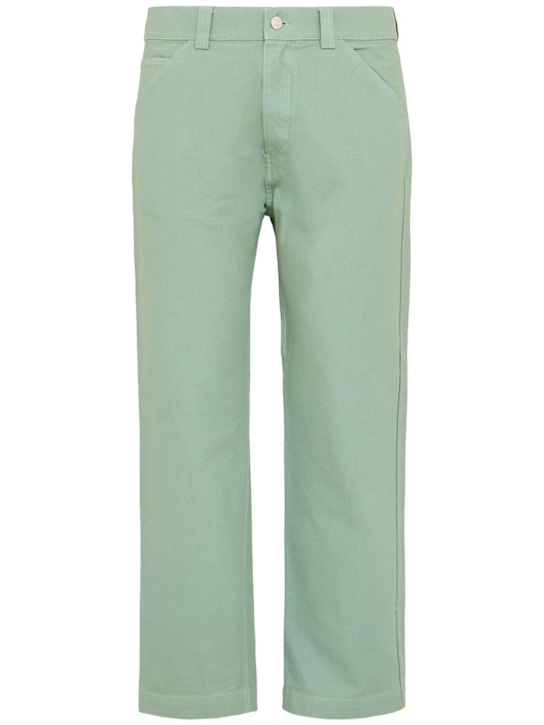 GRIFONI - Cotton canvas pants