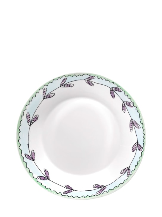 Marni By Serax: Set of 2 Blossom Milk deep plates