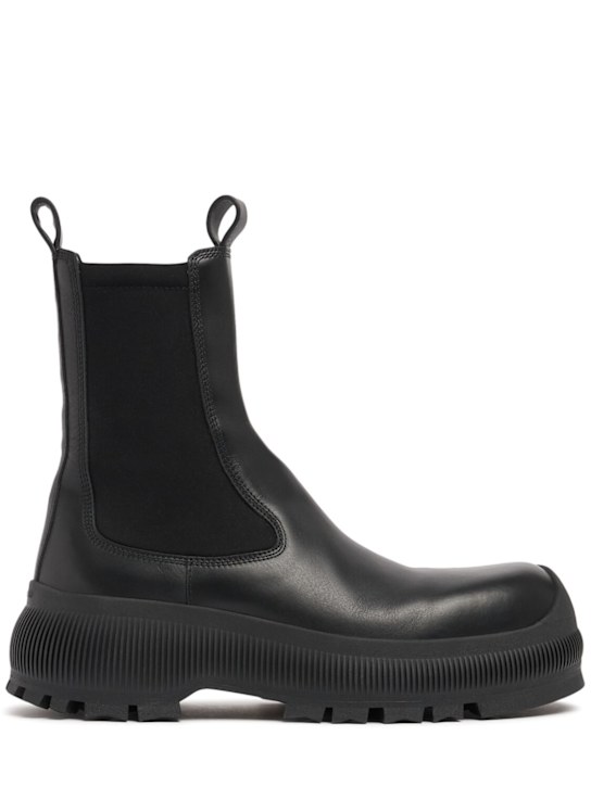 Jil Sander - 35mm hohe Stiefeletten aus Leder