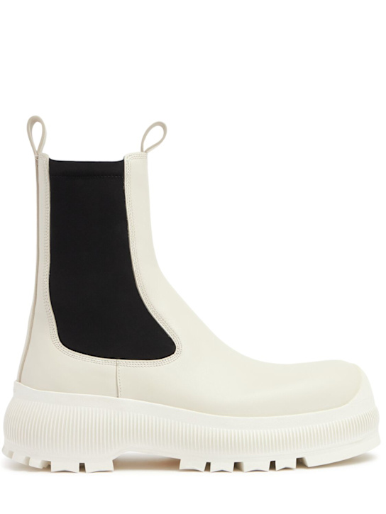 Jil Sander - 35mm hohe Stiefeletten aus Leder