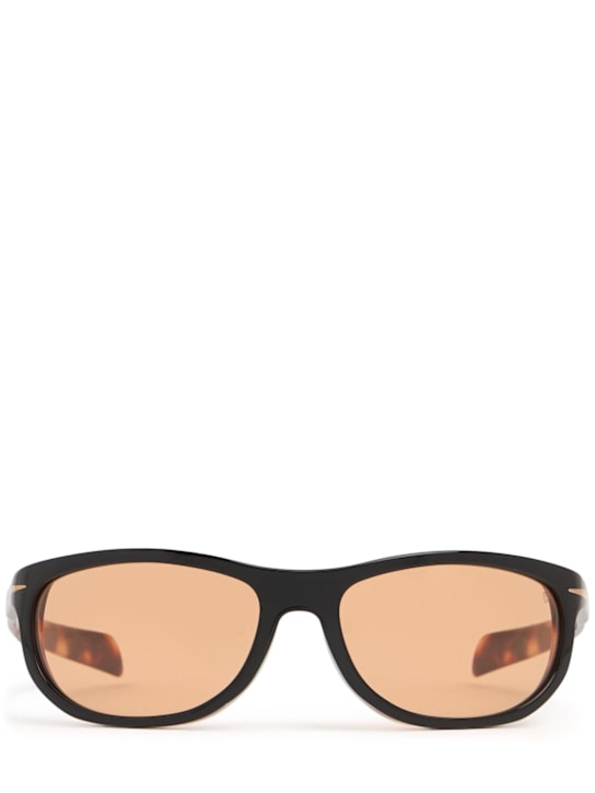 DB Eyewear by David Beckham: Runde Sonnenbrille aus Acetat „DB“