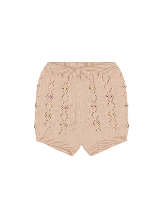The New Society - Organic cotton knit shorts