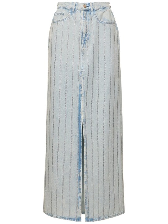 Triarchy - Jupe taille haute en denim Ms. Sofiane