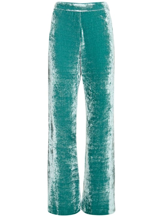 Jil Sander - Pantalon droit en jersey de velours
