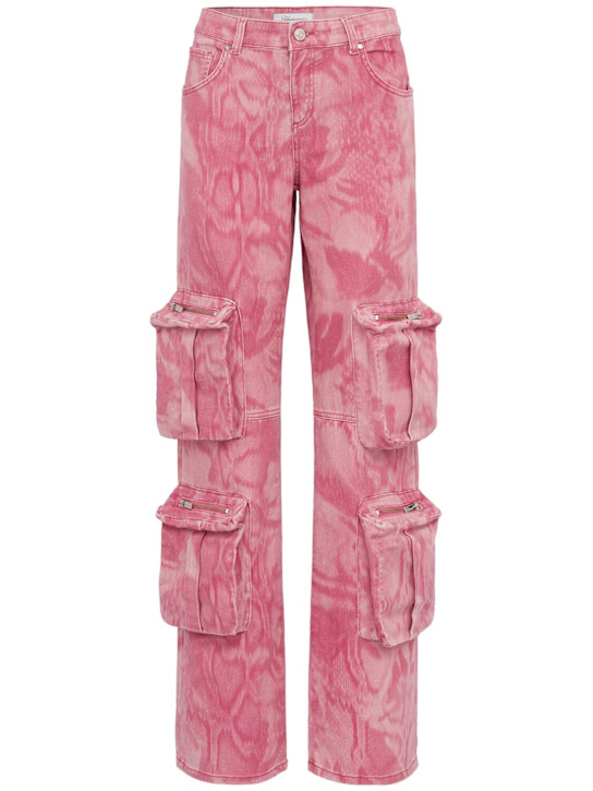 Blumarine - Camouflage cargo pants