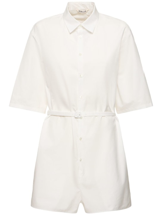 Auralee: Camicia in cotone