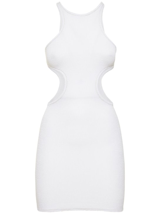 Reina Olga - Robe courte stretch ajourée Ele