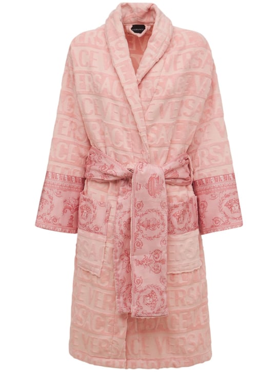 Versace - Peignoir en coton