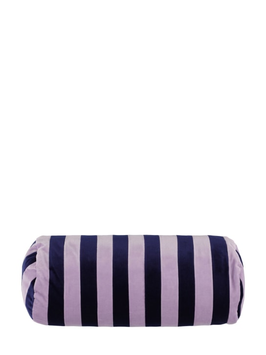 Christina Lundsteen: Striped bolster cushion