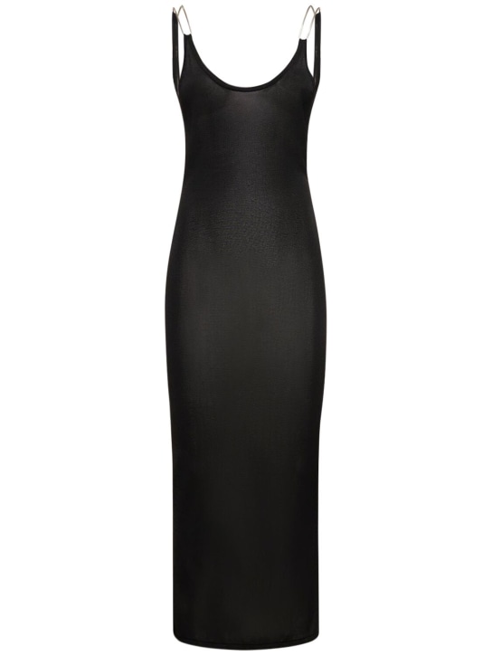 Dion Lee: Robe longue en maille doublée