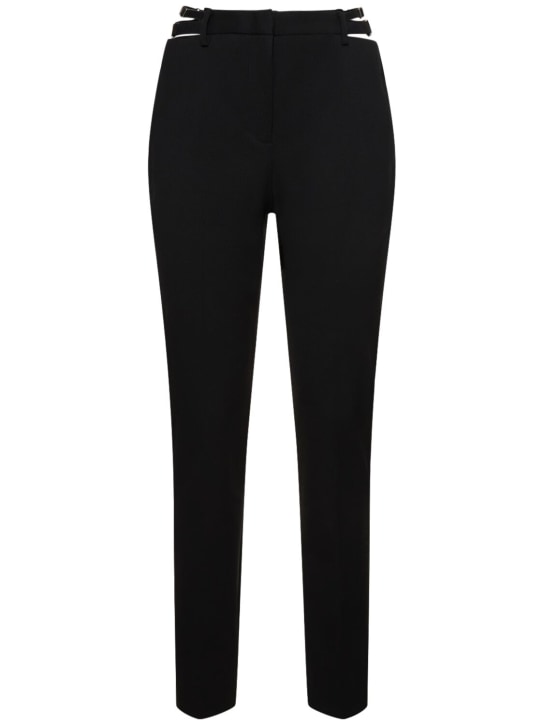 Dion Lee - Pantalon droit en laine stretch