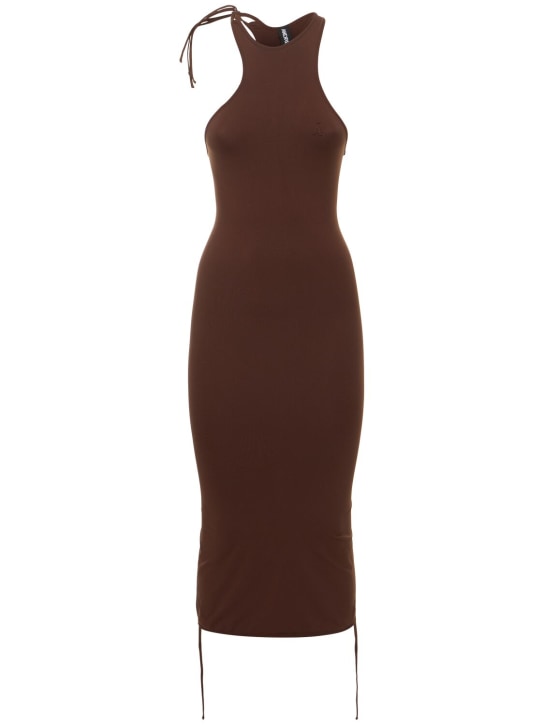 Andreadamo: Formendes Jersey-Midikleid