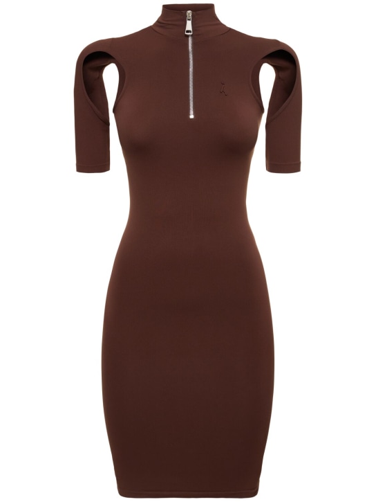 Andreadamo - Robe courte sculptante en jersey