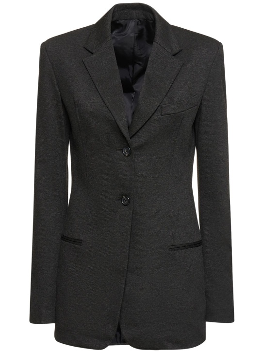 Helmut Lang - Melange viscose blend blazer