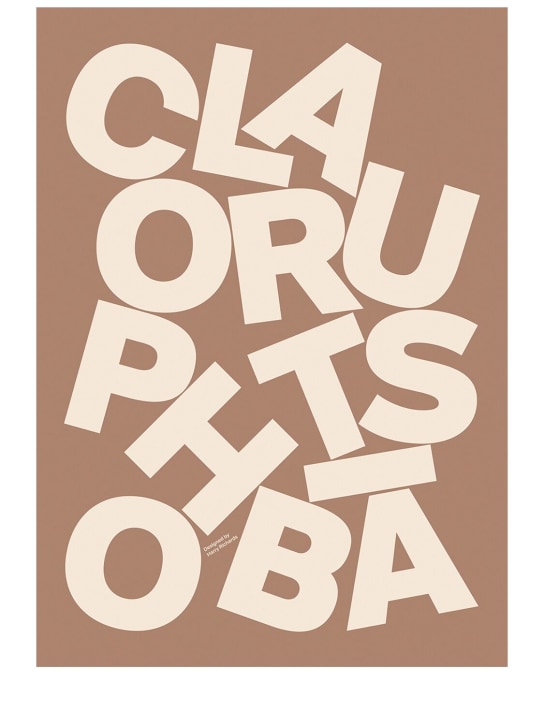 Paper Collective: Affiche Claustrophobia