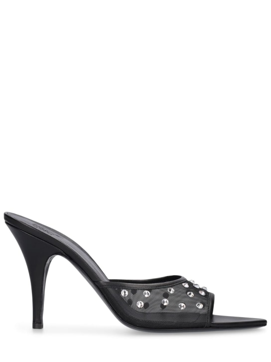 Gia Borghini - 90mm hohe Sandalen aus Mesh „Honorine“