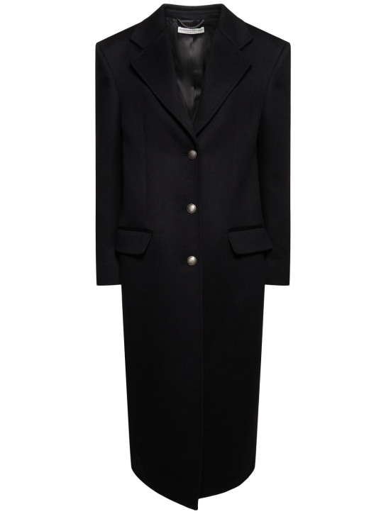 Alessandra Rich - Oversized Mantel aus Wolle
