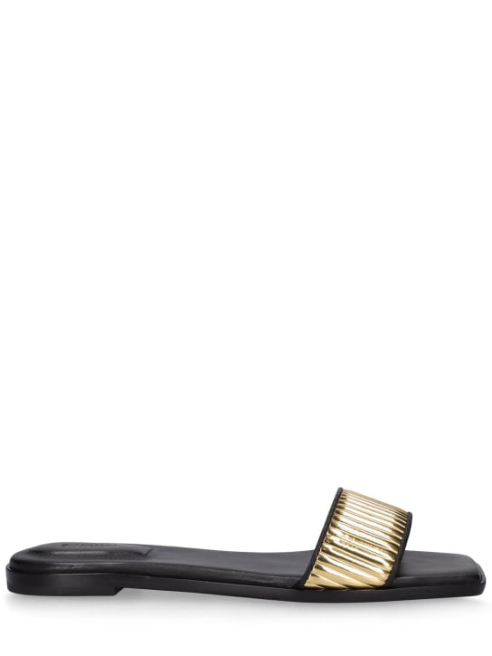 SIMKHAI: Flache Schuhe aus veganem Leder „Carter“