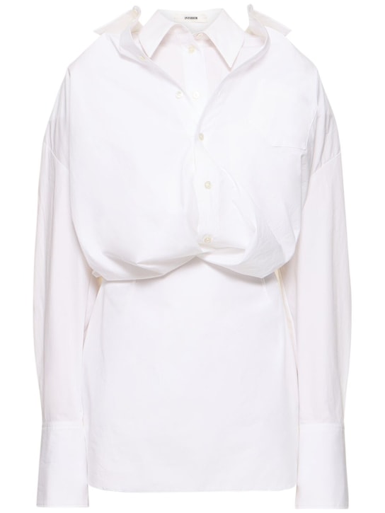 Interior - Robe courte en coton The Nuno