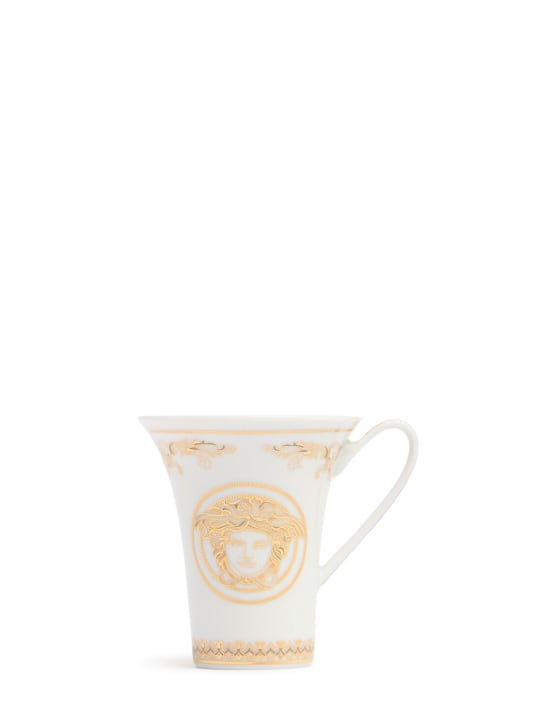 Versace: Tasse à café & soucoupe Medusa Gold