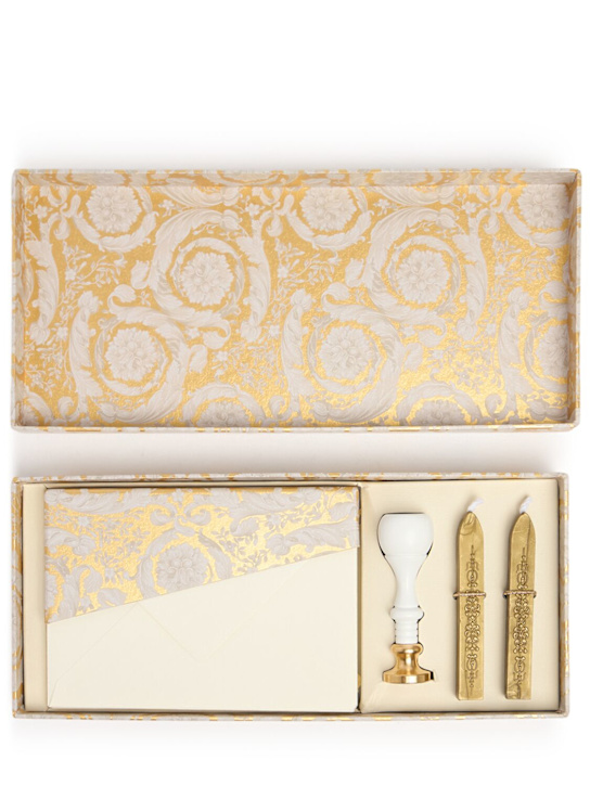Versace - Set de sceaux et d'articles de papeterie Barocco