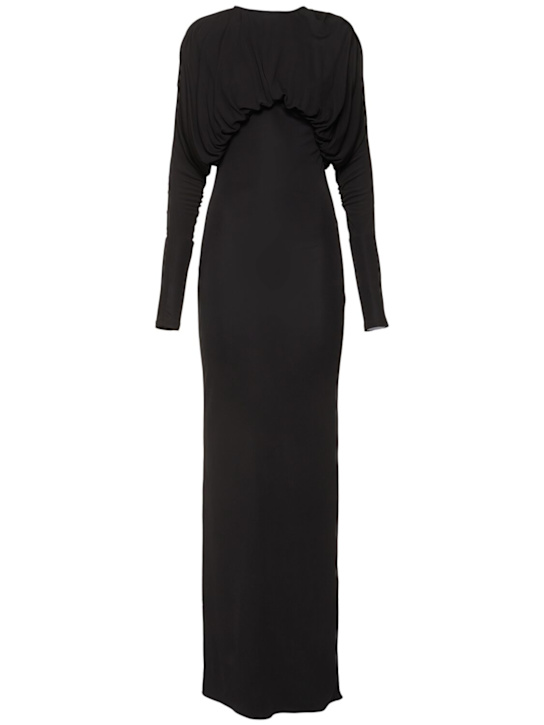 16arlington: Robe longue en jersey Vernest