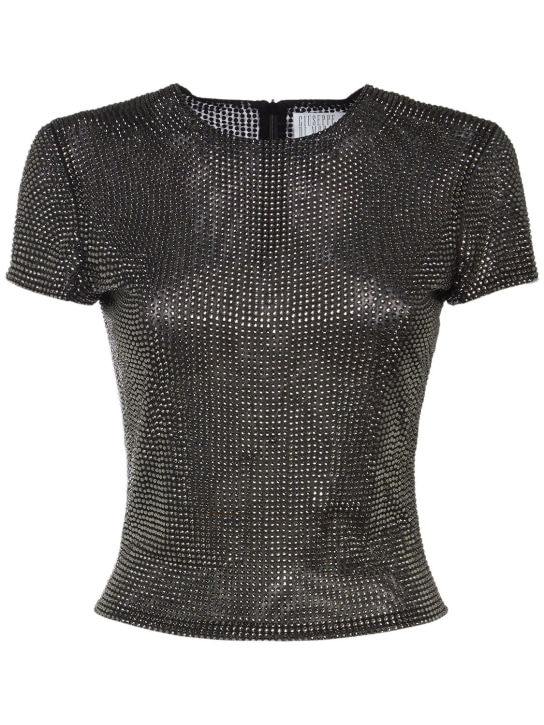 Giuseppe Di Morabito - T-shirt in jersey con decorazioni