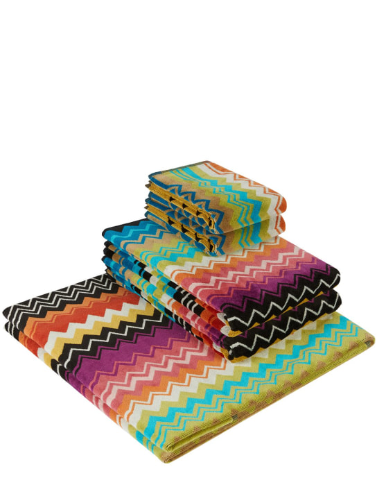 Missoni Home - Lot de 5 serviettes de bain en coton Giacomo