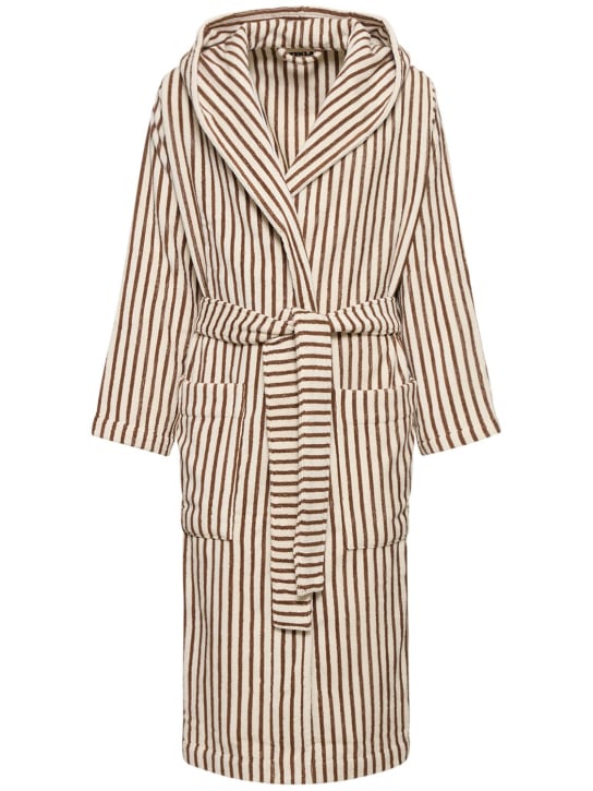 Tekla - Peignoir Kodiak Stripes