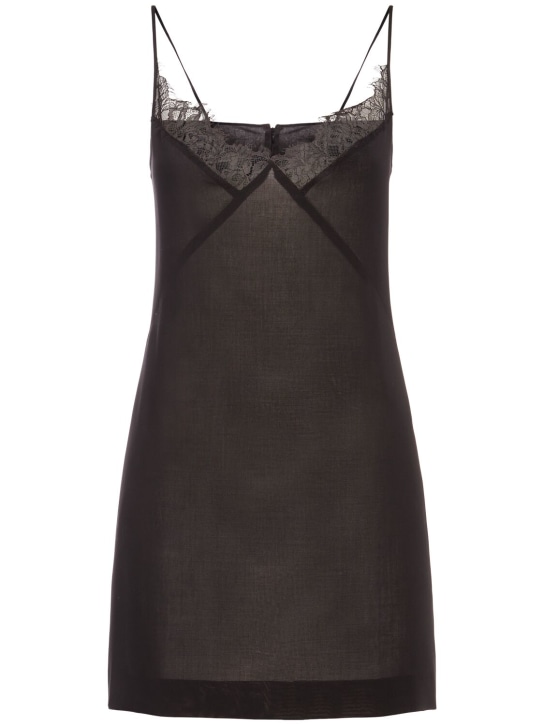 Blumarine - Minikleid aus Wollflor