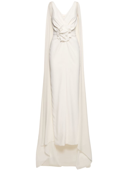 Roland Mouret - Leichtes Kleid mit Cape