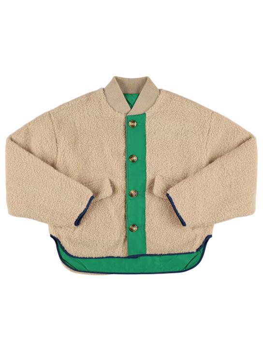INDEE - Blouson réversible en teddy et nylon