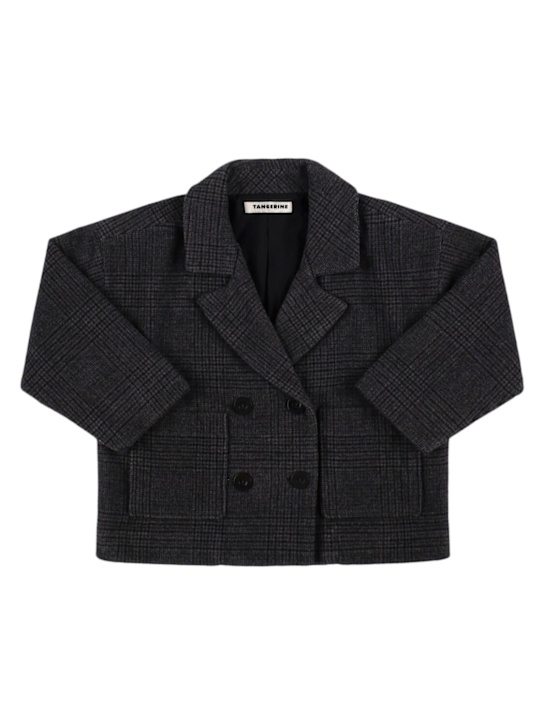 TANGERINE - Giacca in misto lana check
