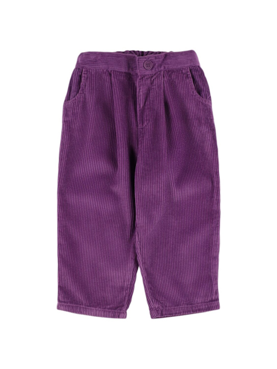 Hello Simone - Cotton corduroy capri pants