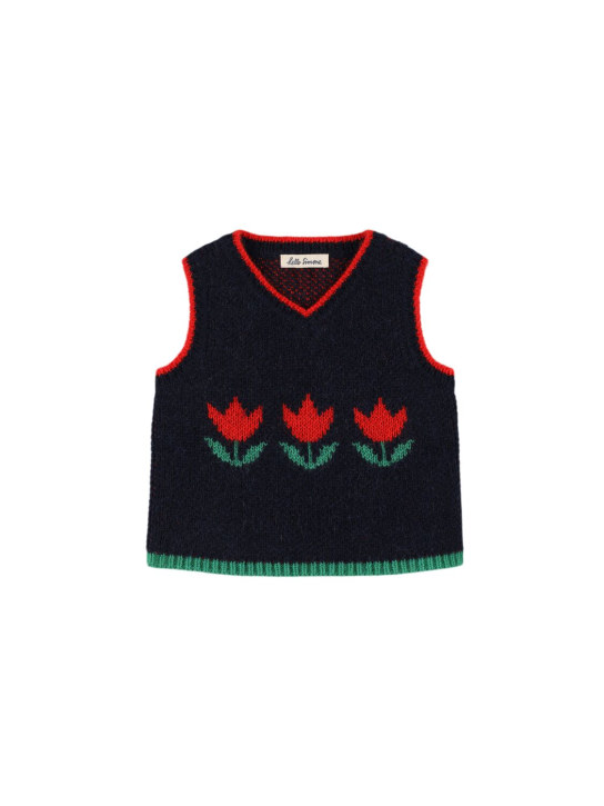 Hello Simone: Pepette wool blend knit vest