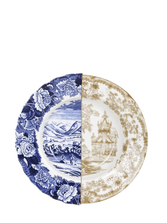 Seletti - Piatto fondo Hybrid Sofronia in bone china