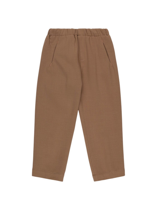 Nine In The Morning - Pantalon chino en laine mélangée J-Mirki