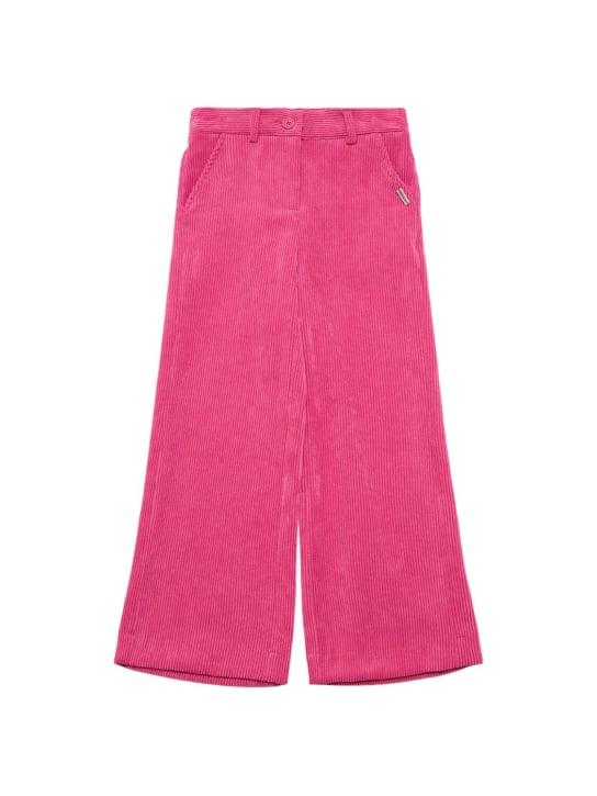 Monnalisa: Poly blend corduroy pants