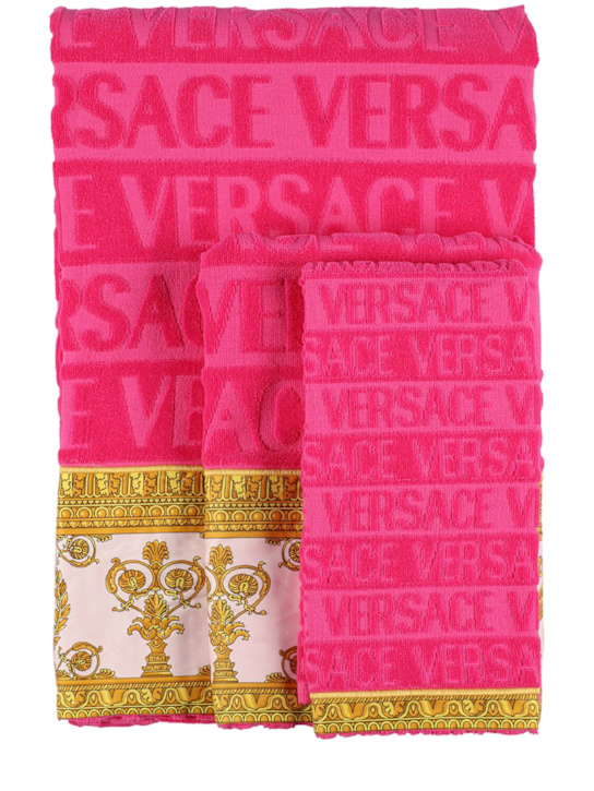 Versace: I Heart Baroque 5-piece towel set