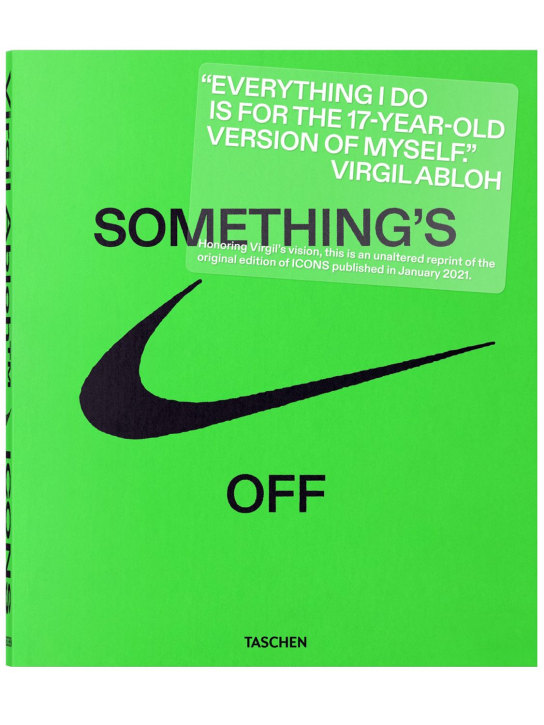 Taschen - Livre Virgil Abloh. Nike. ICONS
