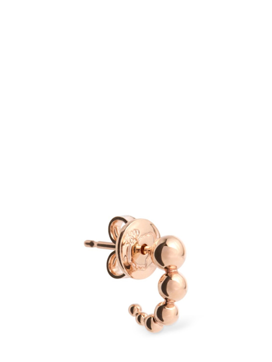 DoDo: Pendiente individual Bollicine de oro rosa 9kt